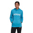 Felpa con cappuccio azzurra da donna adidas Essentials Logo, Abbigliamento Sport, SKU a711000074, Immagine 0